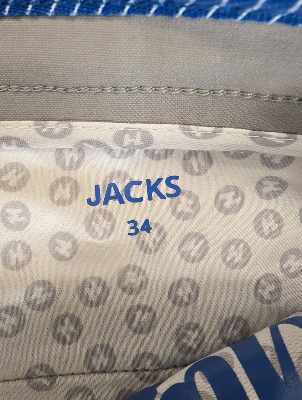 Mugsy Jacks Golf Shorts Gray Men's 34 Preppy Performance Wear - Picture 10 of 14